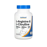 Nutricost L-Arginine & L-Citrulline-120Serv-120Capsules