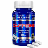 Allmax Essentials Caffeine 200mg-100Serv.-100Tablets