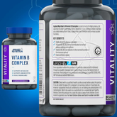 Applied Nutrition Vitamin B Complex.-90Serv.-90Caps