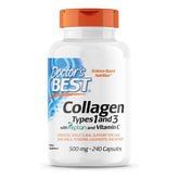 Doctor's Best Collagen Types1&3 With Peptan And Vitamin C-60Serv.-240Capsules