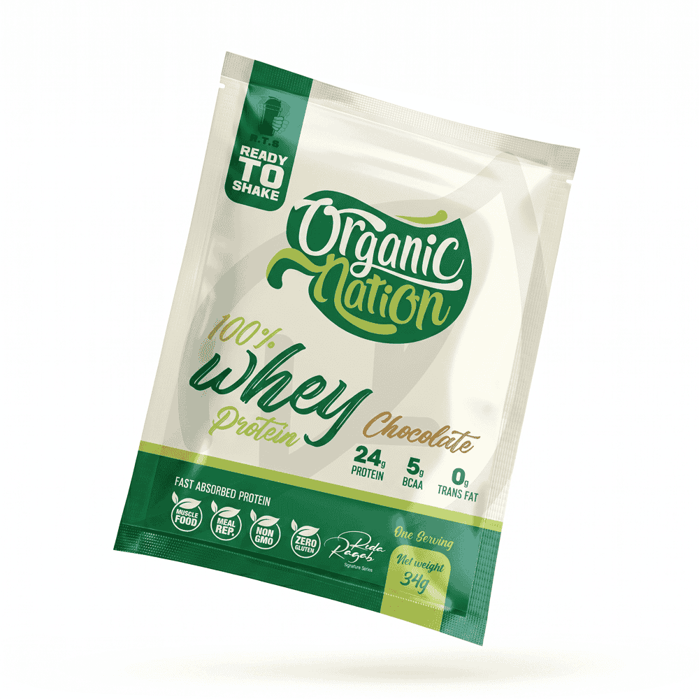 Whey Protein-1Serv.-34G-Chocolate Organic Nation