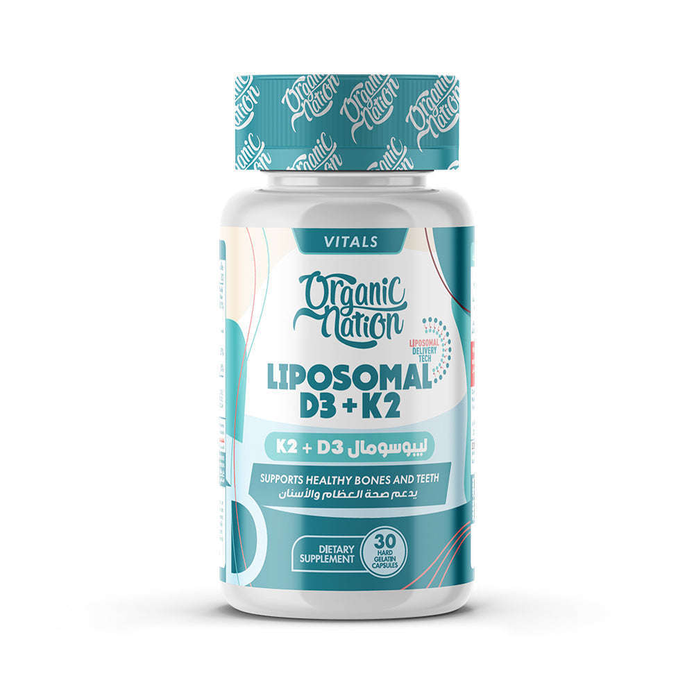 Liposomal D3+K2 -Organic Nation