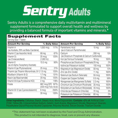 21st Century Sentry Multivitamin & Multimineral