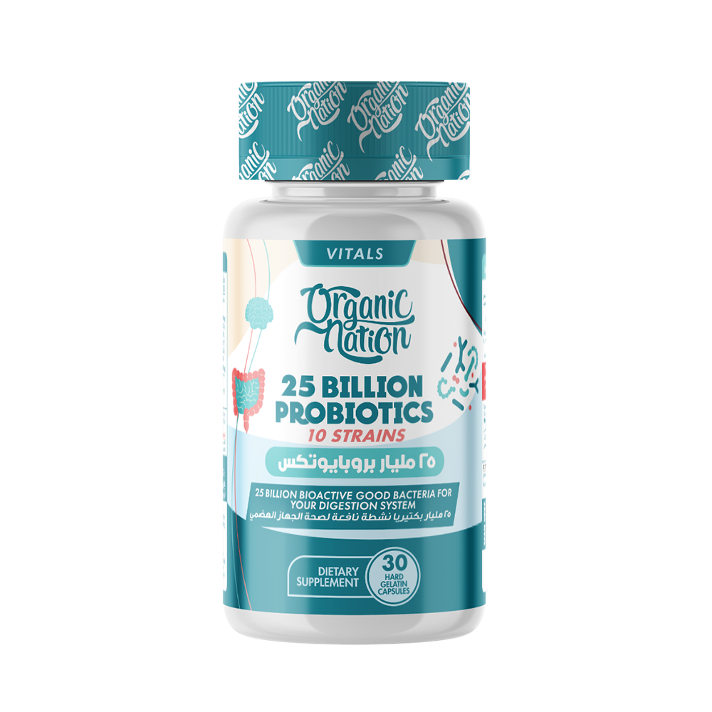 25 Billion Probiotics-30Serv.-30 Capsules