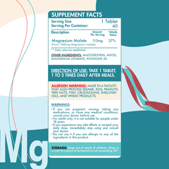 Magnesium Malate – Organic Nation