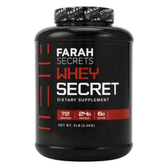 Farah Secrets Whey Secret 80% whey Protein-72serv.-2.3KG