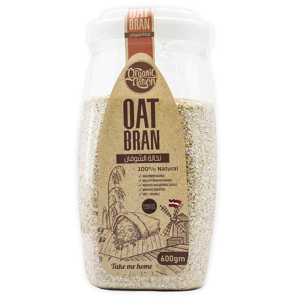 Oat Bran-600G Organic Nation