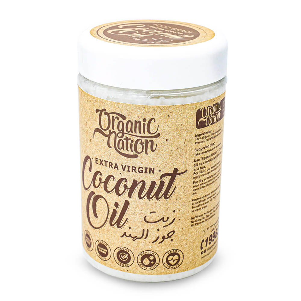 Coconut Oil Jar-250Ml Organic Nation