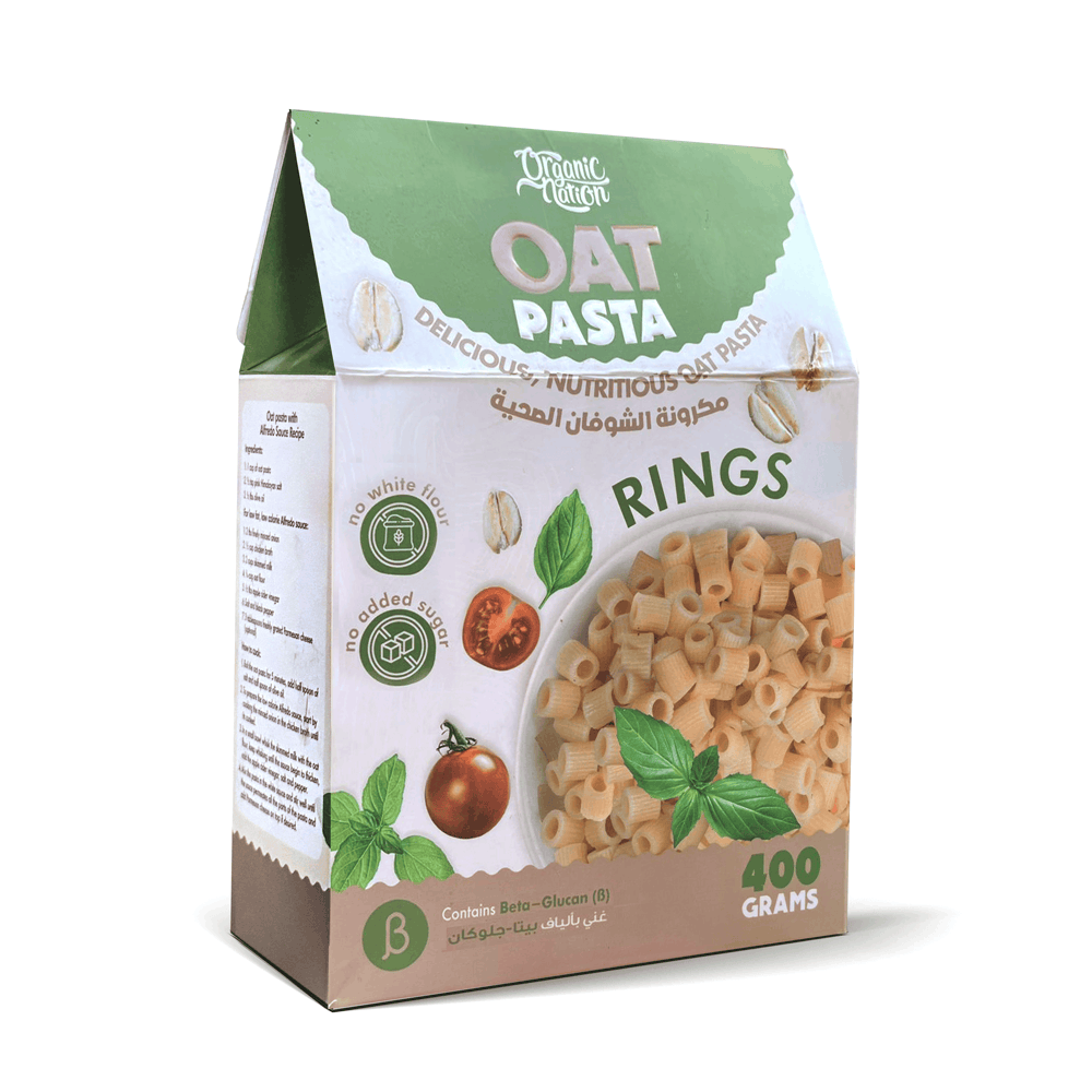 Oat Pasta Rings-400G Organic Nation