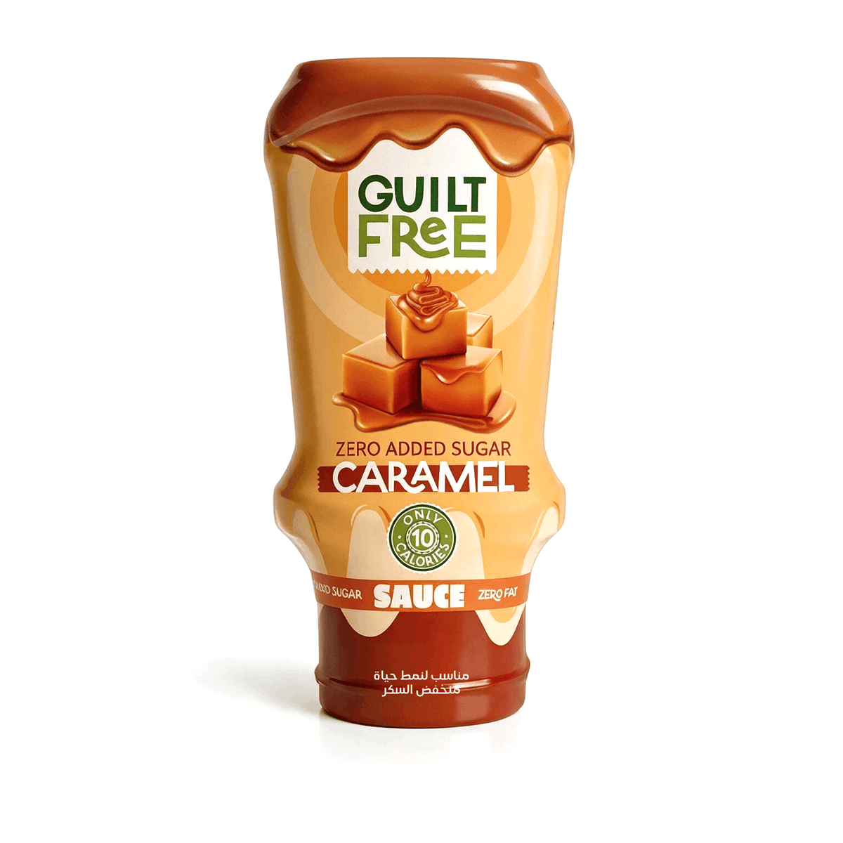 Guilt Free Sauce - Zero Added Sugar - Caramel - 350Ml Organic Nation