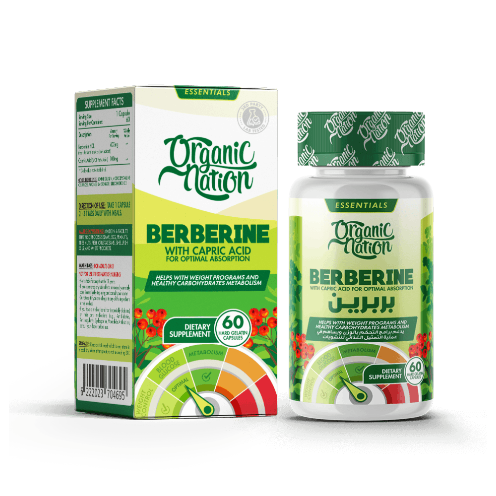 Berberine-60Serv.-60Caps Organic Nation