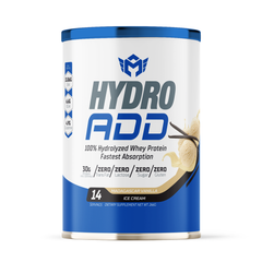 Muscle Add Hydro Add 100%Hydrolyzed Whey Protein Fastest Absorption-14Serv.-266G