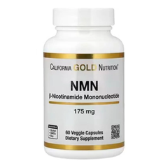 California Gold Nutrition NMN 175mg.-60 Veggie Capsules