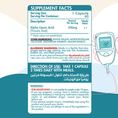 Alpha Lipoic Acid-60Serv.-60Caps Organic Nation