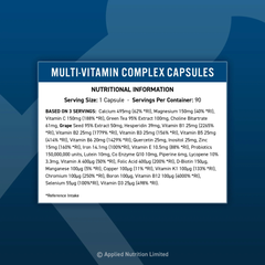 Applied Nutrition Multi-Vitamin Complex.-30Serv.-90Caps