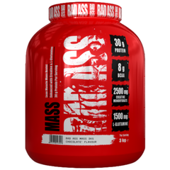 Bad Ass Mass With Creatine+Glutamine.-30Serv.-3KG