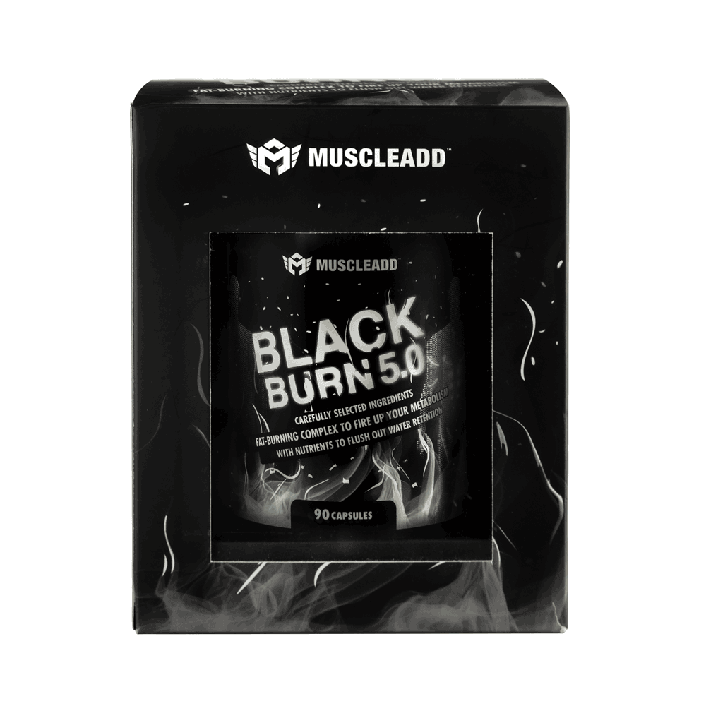 Black Burn 5.0 - 30Serv - 90Capsules Muscle Add