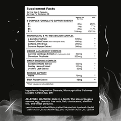 Black Burn 5.0 - 30Serv - 90Capsules Muscle Add