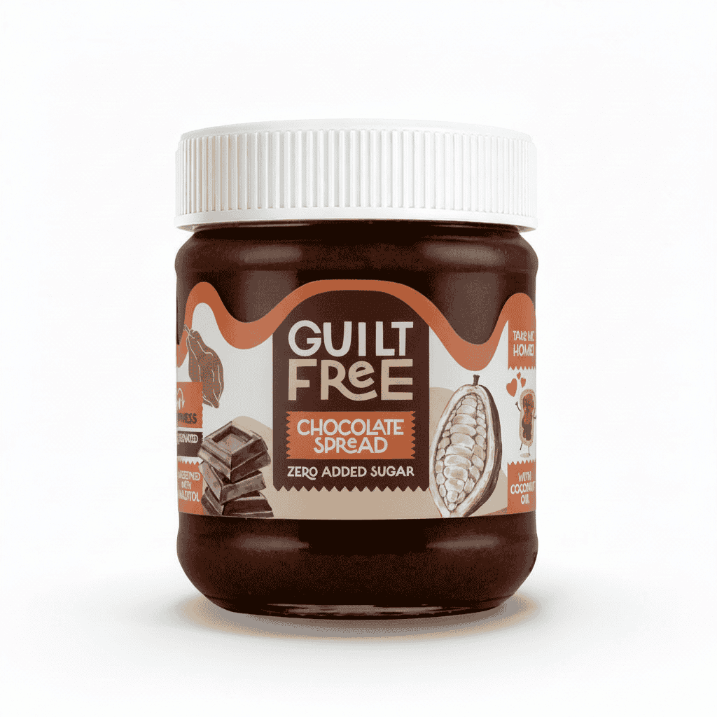 Guilt Free Chocolate Spread-200G Organic Nation