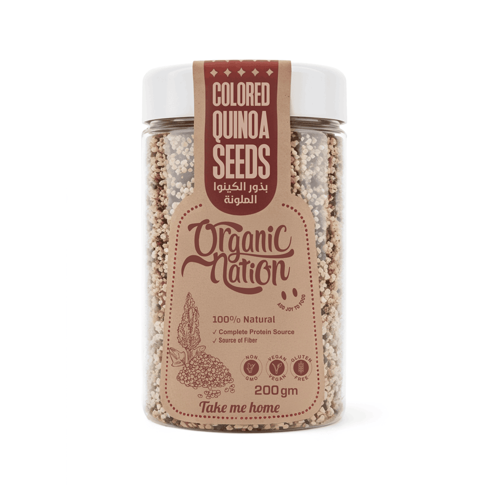 Colored Quinoa Seeds-200G Organic Nation