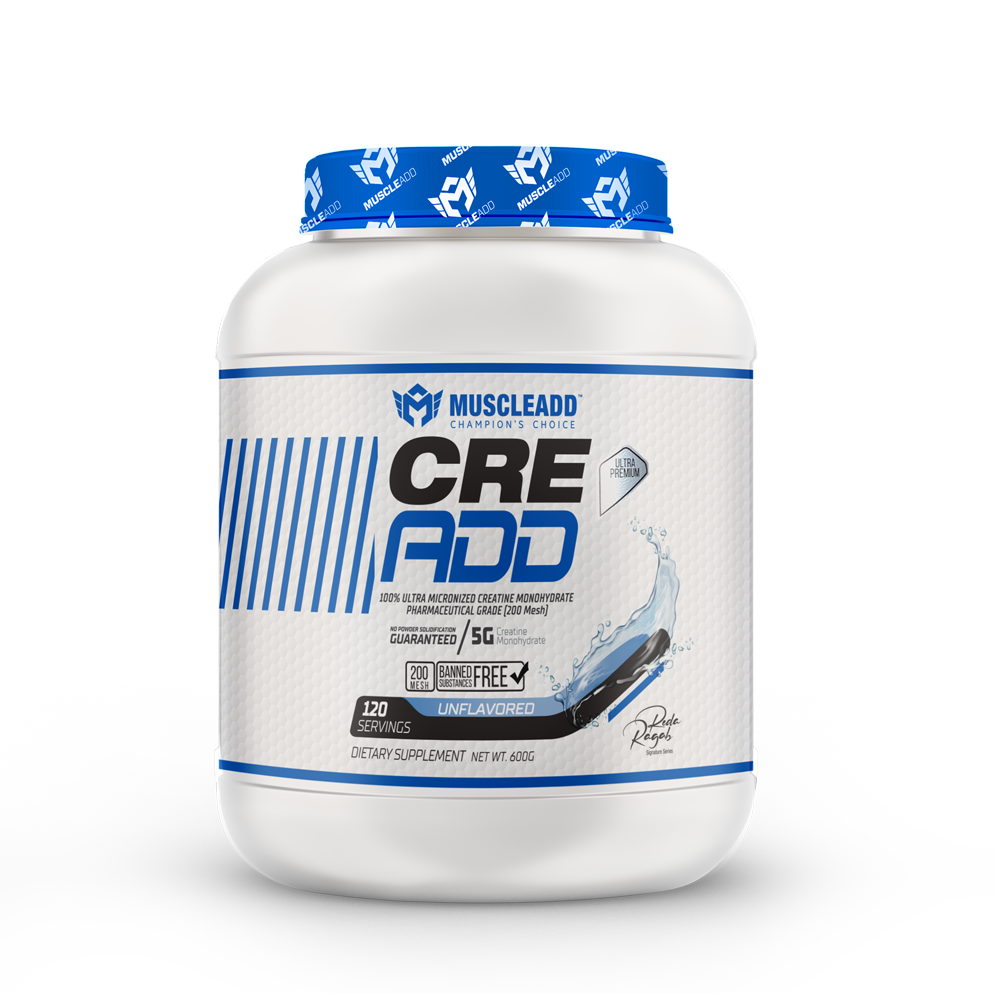 Cre Add Creatine monohydrate-120Serv.-600G.-Unflavored