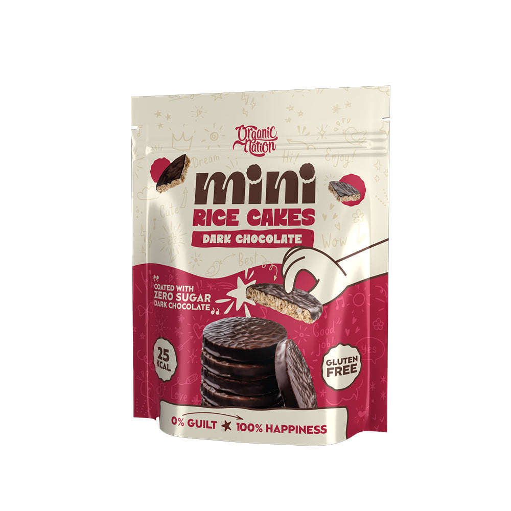 rice cakes dark chocolate - organic nation