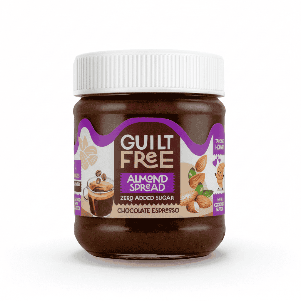 Almond Spread-200G-Espresso Cream Organic Nation