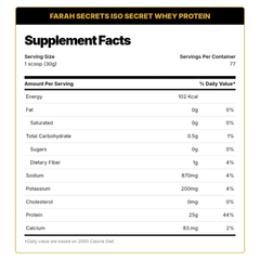 Farah Secrets Iso Secret-77serv.-2.3KG