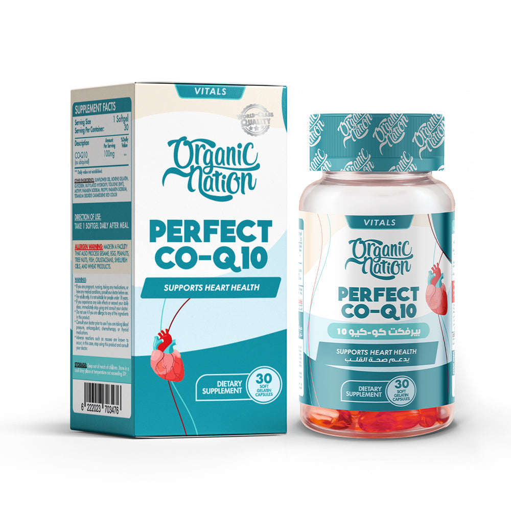 Co-Q10-30Serv.-30Soft Gel| Organic Nation