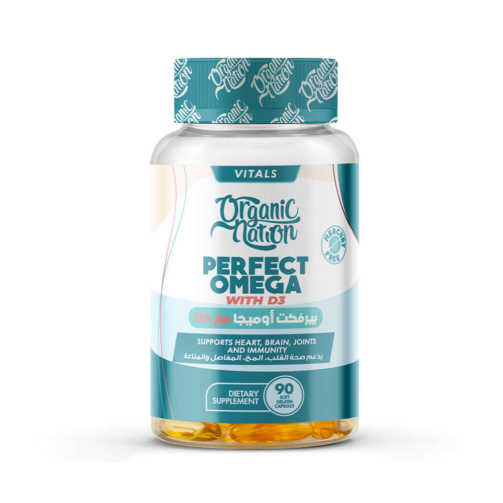Omega3 With Vitamin D3 - Organic Nation
