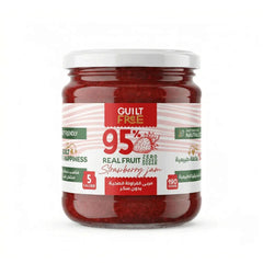 Guilt Free 95% Real Fruit Strawberry Jam-190Gm Organic Nation