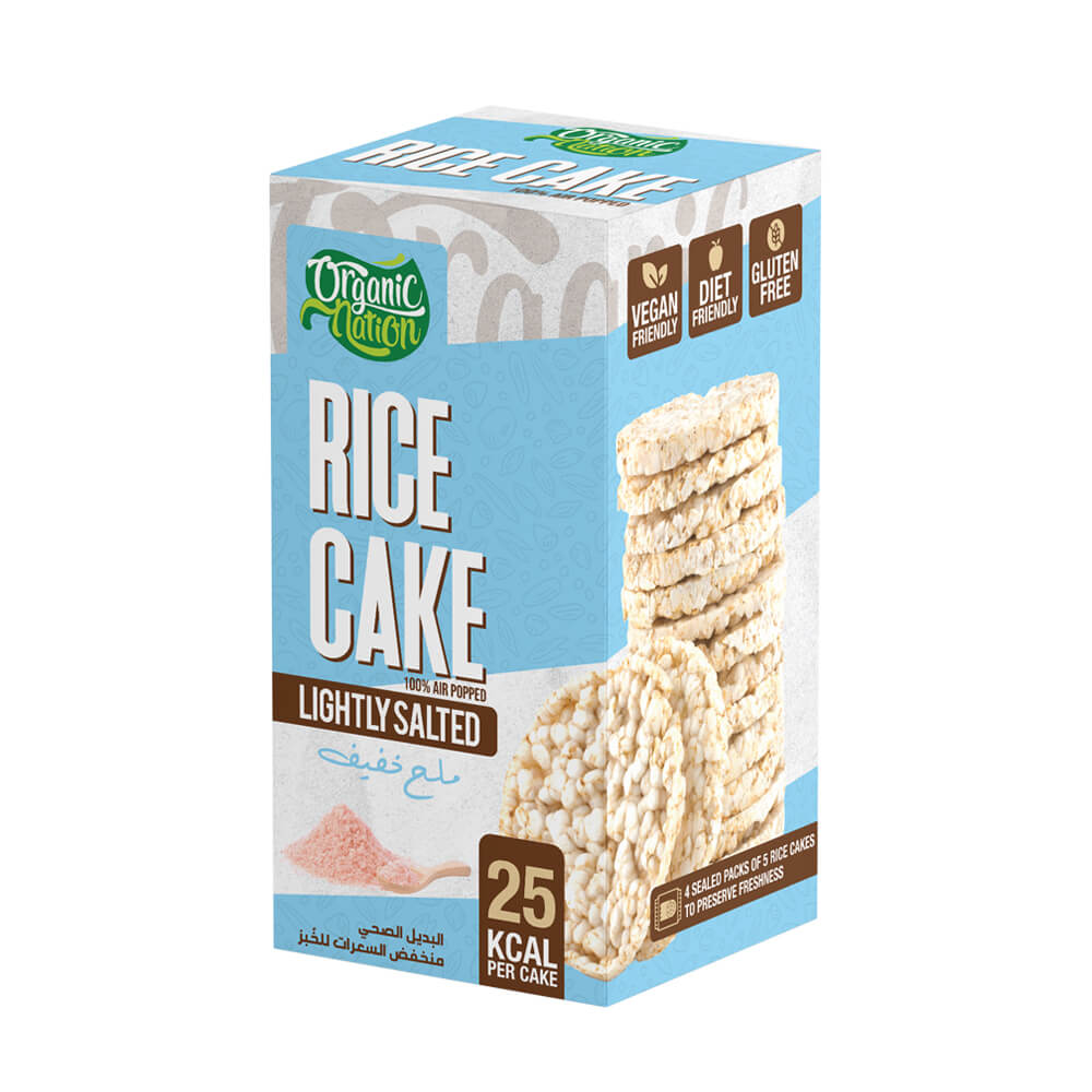 Rice Cake Lightly Salted -Organic Nation