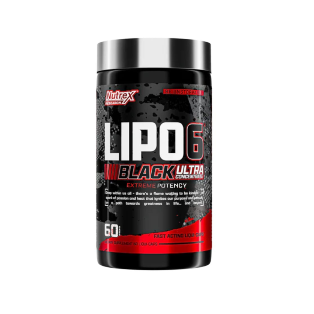Nutrex Research Lipo 6 Black Ultra Concentrate-60Serv.-60Cap
