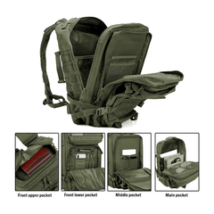 Max Muscle Tactical Backpack.-45L