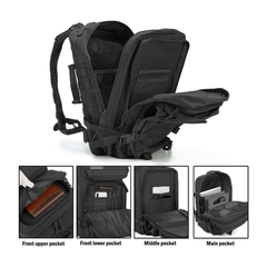 Max Muscle Tactical Backpack.-45L