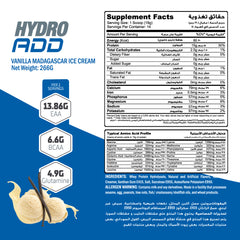 Muscle Add Hydro Add 100%Hydrolyzed Whey Protein Fastest Absorption-14Serv.-266G