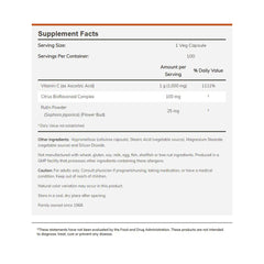 Now Foods VITAMIN C-1000Mg-100Serv.-100Veg Caps.