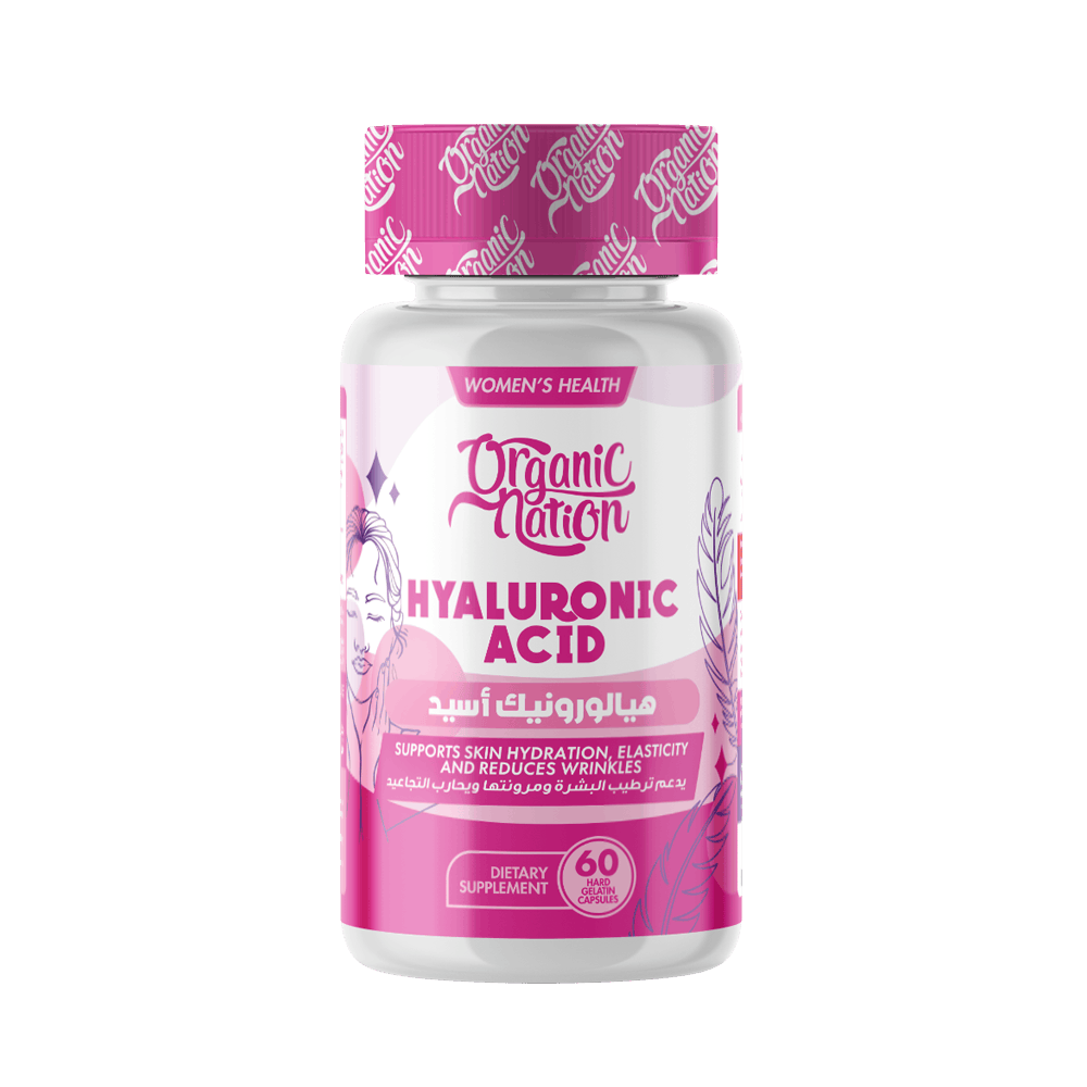 Hyaluronic Acid-60Serv.-60Hard Gelatin Capsules Organic Nation