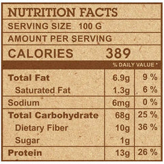 Mega Oats-600G Organic Nation