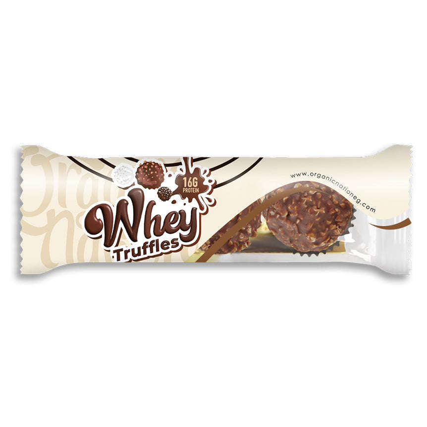 Whey Truffles-Dark Chocolate With Hazelnuts-3Truffles