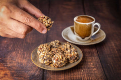 Whey Truffles-Dark Chocolate With Hazelnuts-3Truffles