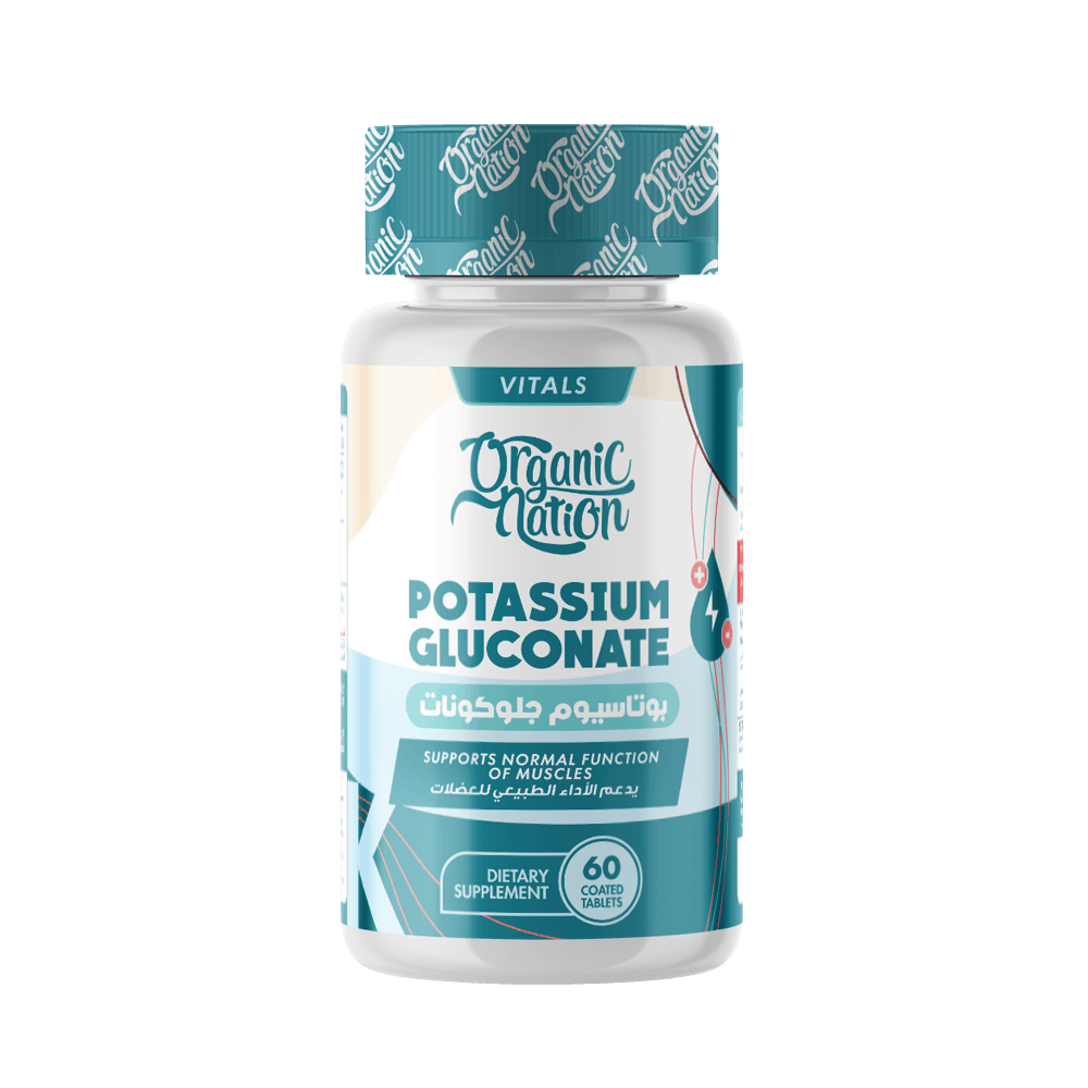 Potassium Gluconate-60Serv.-60Tablets Organic Nation