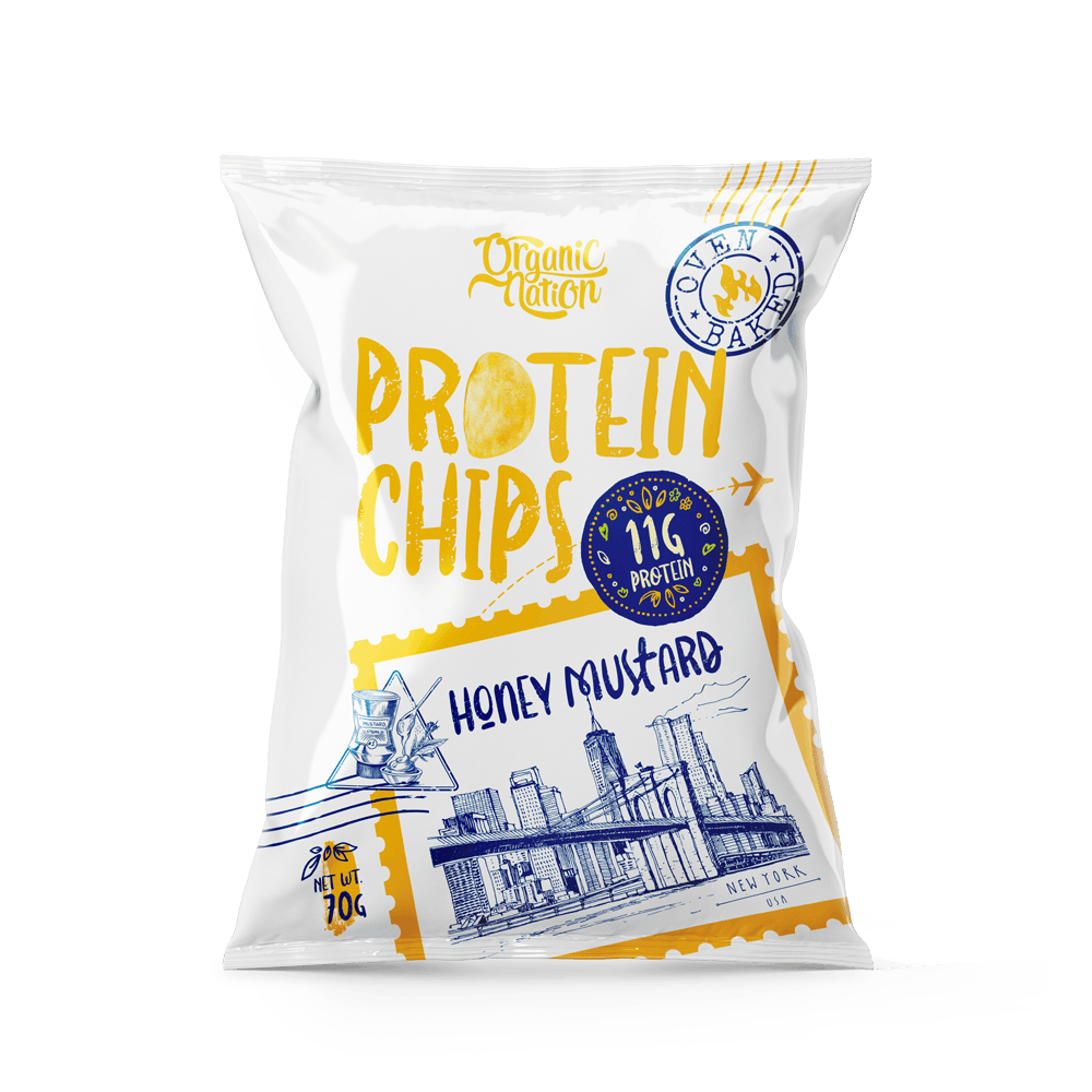 Protein Chips-70G.-Honey Mustard Organic Nation