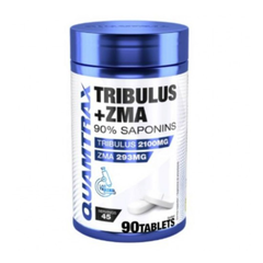 Quamtrax Tribulus + ZMA Tribulus 2100MG ZMA 293MG.-90Tablet