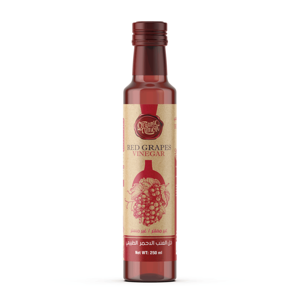 Red Grapes Vinegar-250Ml Organic Nation