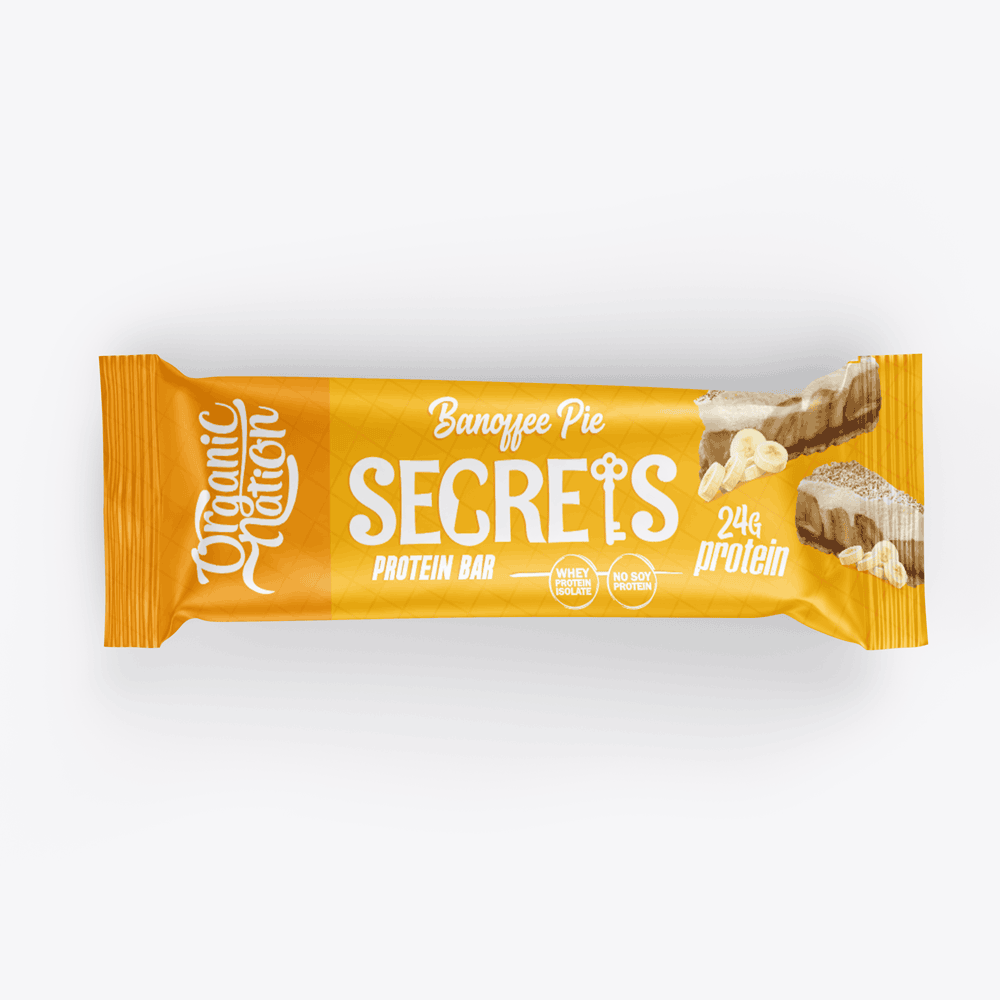 Secrets Protein Bar-1Serv.-70G-Banoffee Pie Organic Nation