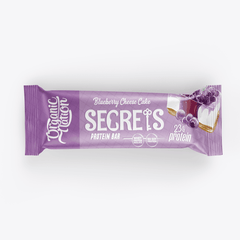 Secrets Protein Bar-1Serv.-70G-Blueberry Cheese Cake Organic Nation