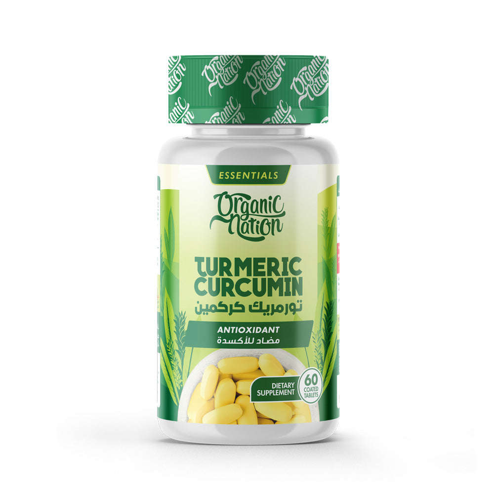 Turmeric Curcumin+ 1200-30Serv.-60Tablets Organic Nation