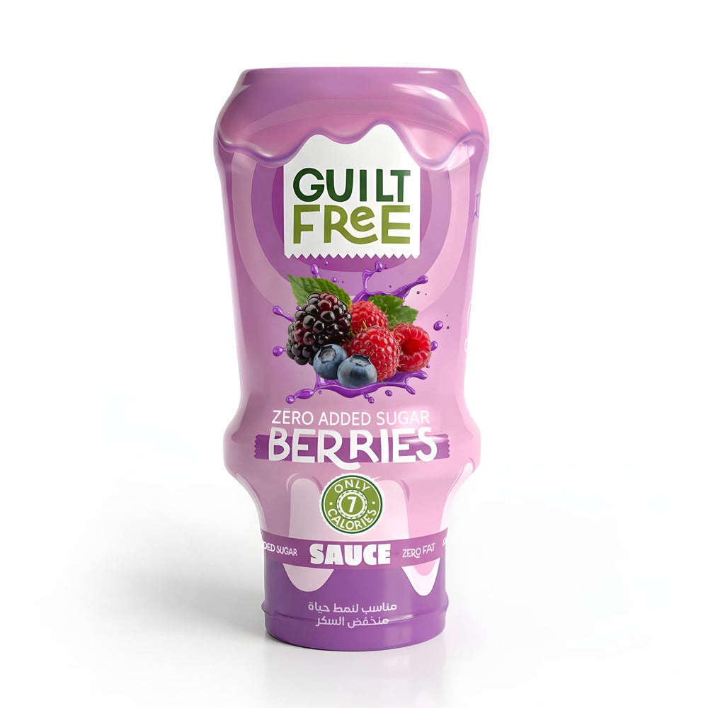 Guilt Free Sauce - Zero Added Sugar - Berries - 350Ml Organic Nation