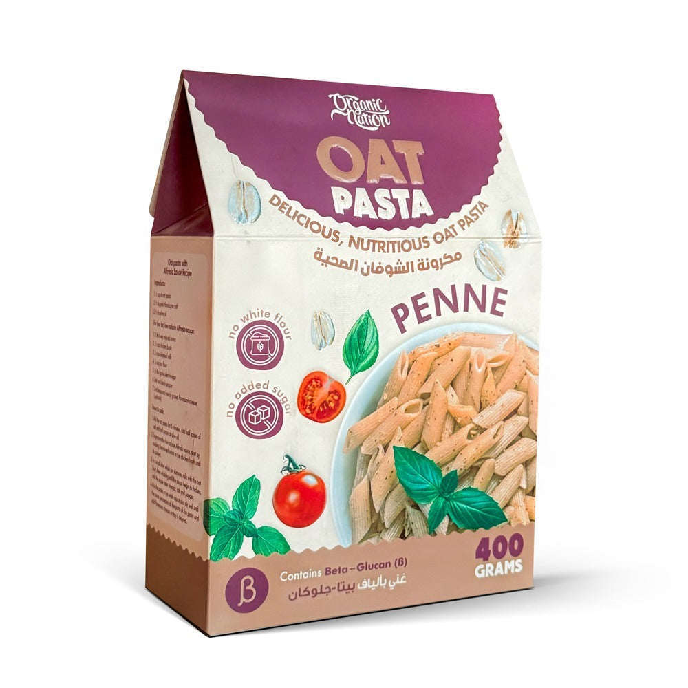 Oat Pasta Penne-400G Organic Nation